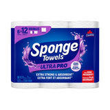 SpongeTowels Utra Pro Double Roll Paper Towel, 6-pk