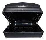 SportRack Vista SR7018 Rectangle-Shaped Roof Top Cargo Box, Lockable, X-Large, Black image 5