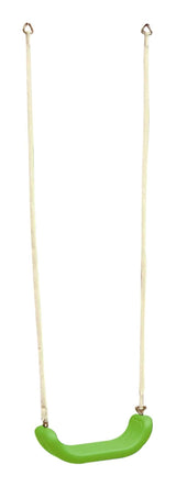 Sportspower Outdoor Replacement Swing Seat with Two Rings and a Rope, Ages 4+, Green