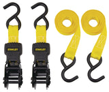 Stanley 1,500-lb Tie Downs, Weatherproof, 10-ft, 2-pk image 3