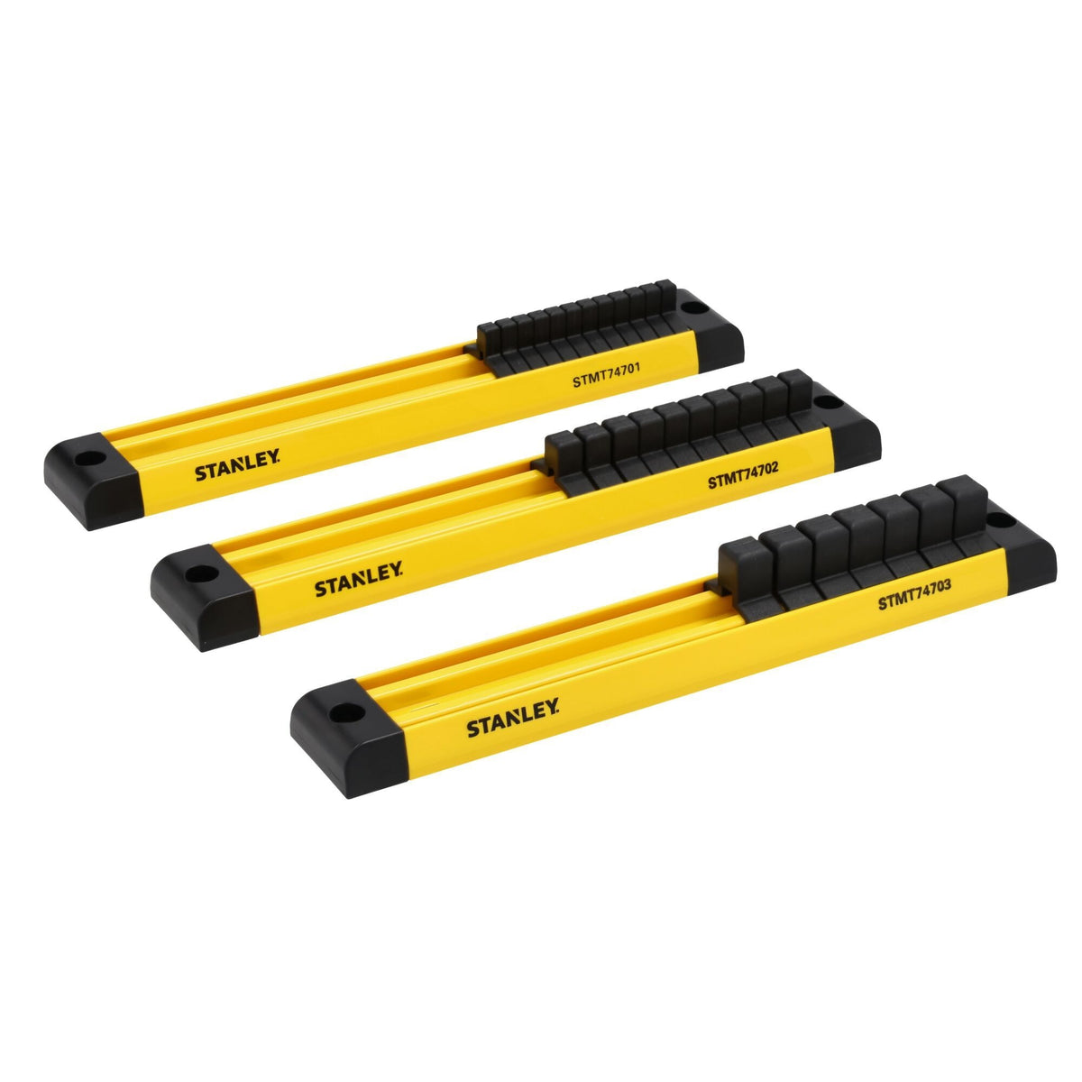 Stanley 3 Piece Socket Rail