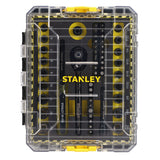 Stanley 52 Piece Black Chrome Nano Socket Set