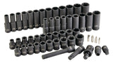 Stanley Pro 1/2-in Impact Socket Set, 52-pc