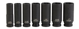 Stanley Pro 1/2-in Impact Socket Set, SAE, 7-pc image 2