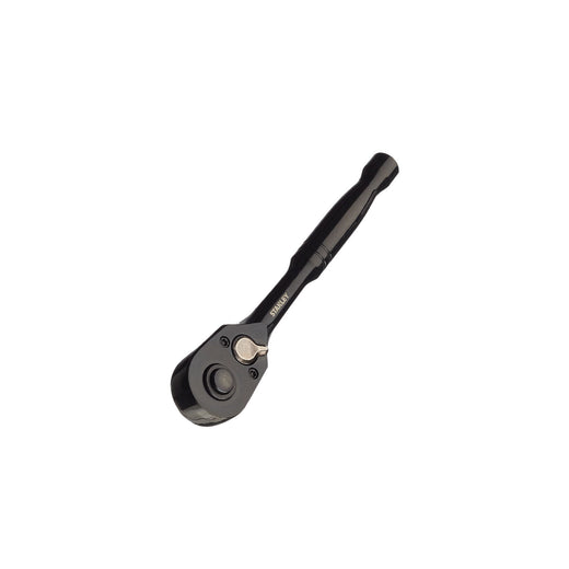 Stanley Professional Grade 1/4-in Drive Ratchet, Black Chrome