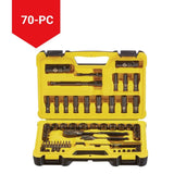 Stanley Professional Grade Black Chrome Socket Set, 70-pc, SAE/Metric image 4