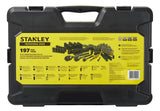 Stanley Professional Grade Black Chrome Socket Set, SAE/Metric, 197-pc image 4