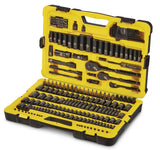 Stanley Professional Grade Black Chrome Socket Set, SAE/Metric, 230-pc image 2