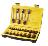 Stanley Professional Grade Black Chrome Torx Bit Socket Set, 26-pc, SAE/Metric