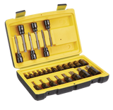 Stanley Professional Grade Black Chrome Torx Bit Socket Set, 26-pc, SAE/Metric image 2
