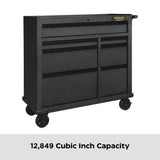 Stanley Rolling Tool Storage Cabinet with 7 Drawers, Power Bar with USB, Black, 42-in image 4