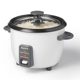 Starfrit 300W 6-Cup White Rice Cooker with Steam Basket image 2