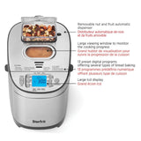Starfrit Bread Maker with 12 Digital Functions, Stainless Steel, 2lb image 6