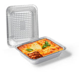 Starfrit Disposable Freezer Safe Aluminum Lasagna Pan, 5-pk image 3