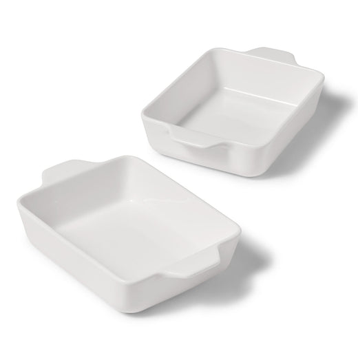 Starfrit Gourmet Bistro Cooking Dishes, 2 Piece, White