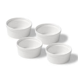 Starfrit Gourmet Bistro Ramekin, 4 Piece, White