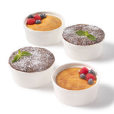 Starfrit Gourmet Bistro Ramekin, 4 Piece, White image 4