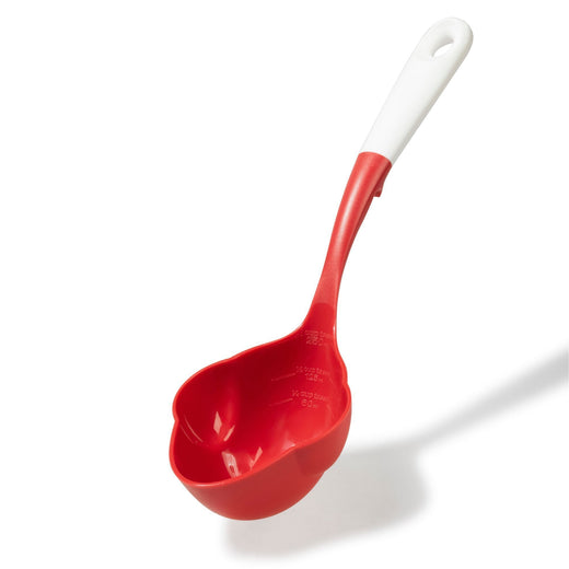 Starfrit Half Pint Dishwasher Safe Canning Ladle, Red