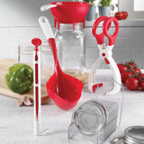 Starfrit Half Pint Dishwasher Safe Canning Ladle, Red image 7