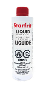 Starfrit Liquid Fondue Fuel Methanol Gel, 500ml / 17 oz image 2