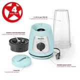 Starfrit Personal Blender with Locking Lid, Light Blue image 2