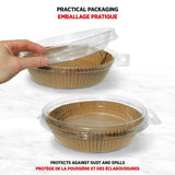 Starfrit Round Non-Stick Parchment Paper Air Fryer Liner, 50-pk image 4
