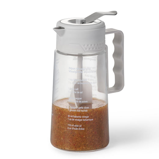 Starfrit Salad Dressing Large Glass Mixer, 15-oz