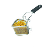 Starfrit Stainless Steel 2-Way Draining Fondue Cooking Basket with Heat-Resistant Handle, 3.7-in image 4