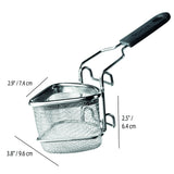 Starfrit Stainless Steel 2-Way Draining Fondue Cooking Basket with Heat-Resistant Handle, 3.7-in image 8