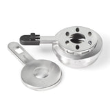 Starfrit Stainless Steel Fondue Burner Set, One-Size, Adjustable, 4-pc image 2