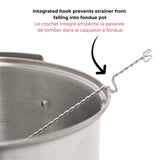 Starfrit Stainless Steel Fondue Strainer, Chrome Finish, 2.5 x 8.5-in image 4