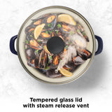Starfrit Stock Pot, 2-pk, Navy image 3
