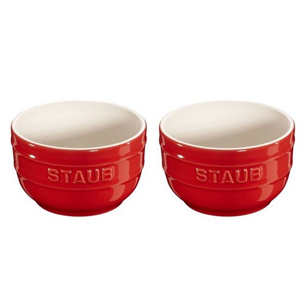 Staub 2piece Ramekin Set - Cherry