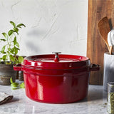 STAUB 3.7L / 4QT COCOTTE CHERRY image 3
