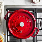 STAUB 3.7L / 4QT COCOTTE CHERRY image 4