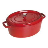STAUB 5.5L / 5.75QT OVAL COCOTTE - CHERRY