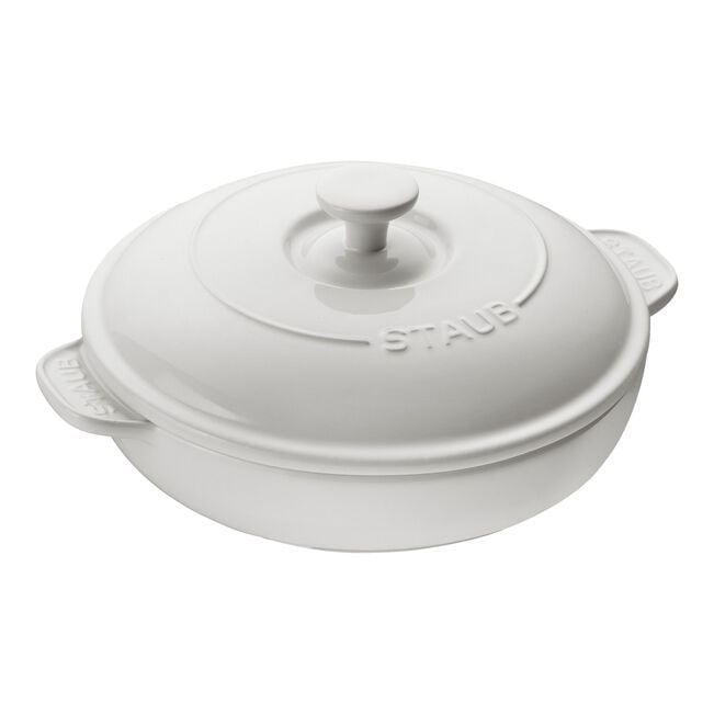 Staub Brie Baker White