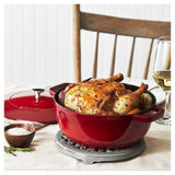 STAUB FRENCH OVEN 3.6L / 3.75QT 24CM CHERRY image 3