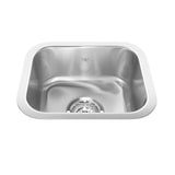 Steel Queen Single Stainless Steel Sink, 13.38x11-in
