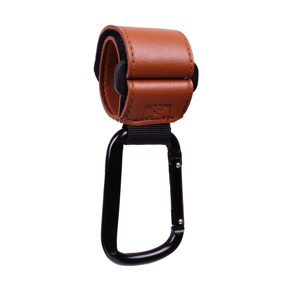 Stella and Finn Leather Aluminum Stroller Hook