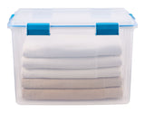 Sterilite Clear Storage Box with Gasketed Lid, 76-L image 3