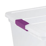 Sterilite ClearView Storage Box with Latched Lid, 104-L image 4