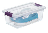 Sterilite ClearView Storage Box with Latched Lid, 5.7-L