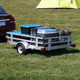 Stirling 4x6-ft Rail Side Galvalume Plus Stirling Kit Trailer image 6