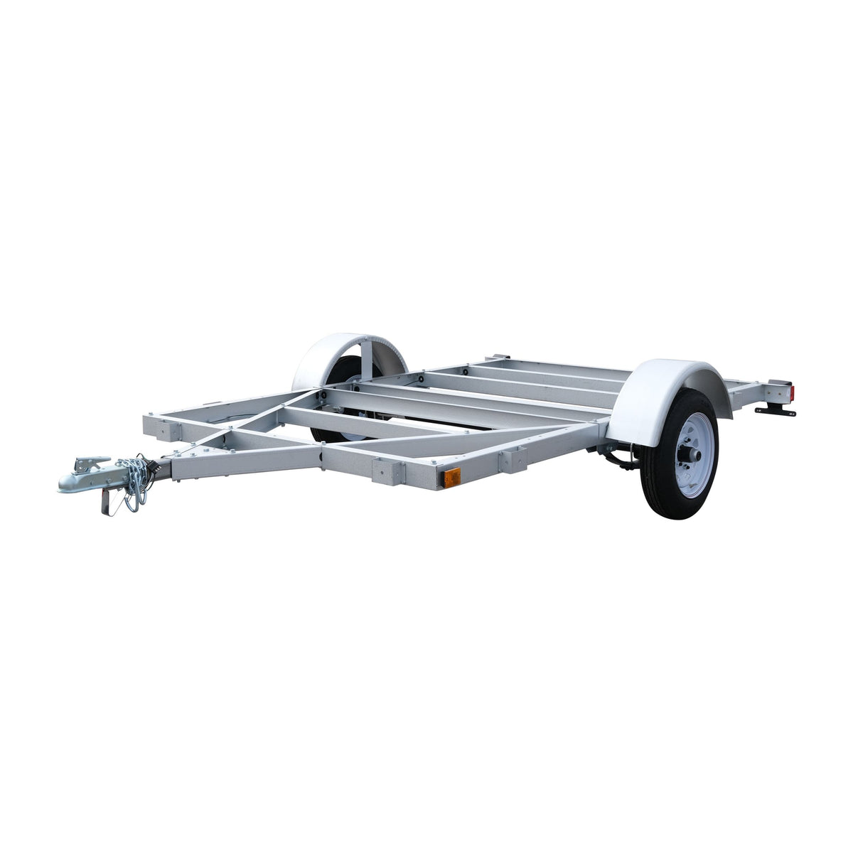 Stirling 5x8-ft Open Frame Galvalume Plus Stirling Kit Trailer