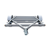 Stirling 5x8-ft Open Frame Galvalume Plus Stirling Kit Trailer image 3
