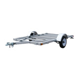 Stirling 5x8-ft Open Frame Galvalume Plus Stirling Kit Trailer image 5