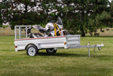 Stirling Galvalume Plus Box Trailer, 4-ft x 7-ft image 7