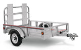 Stirling Galvalume Plus Open Rail Trailer, 4-ft x 6-ft