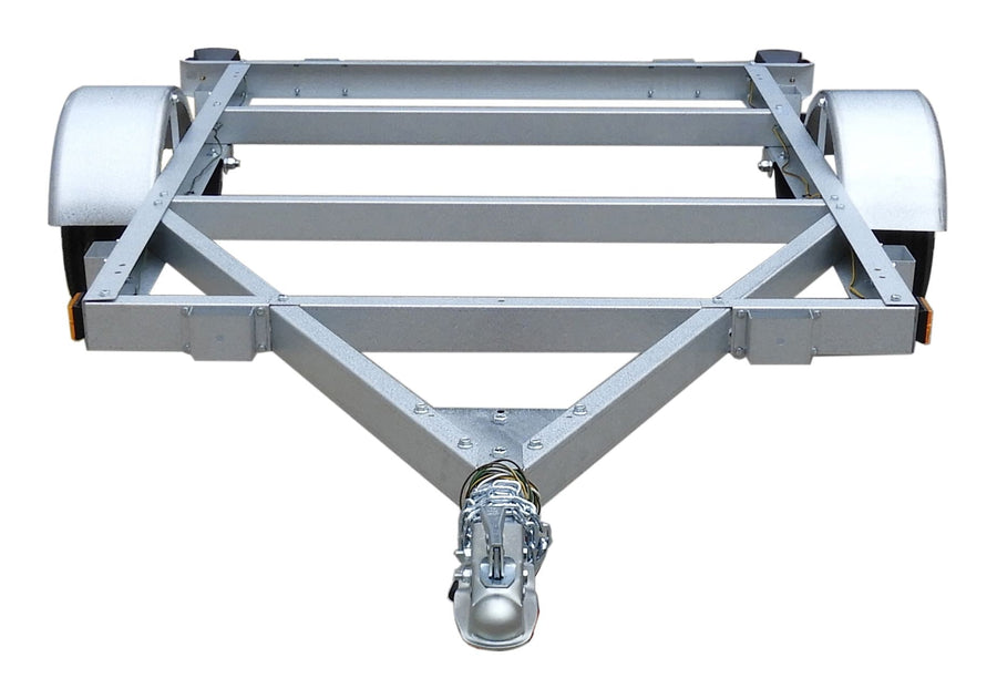Stirling Galvanized Kit Trailer, 4-ft x 6-ft